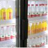 Buy cheap Black 1000L 2 Glass Door Convenience Store Display Cooler from wholesalers