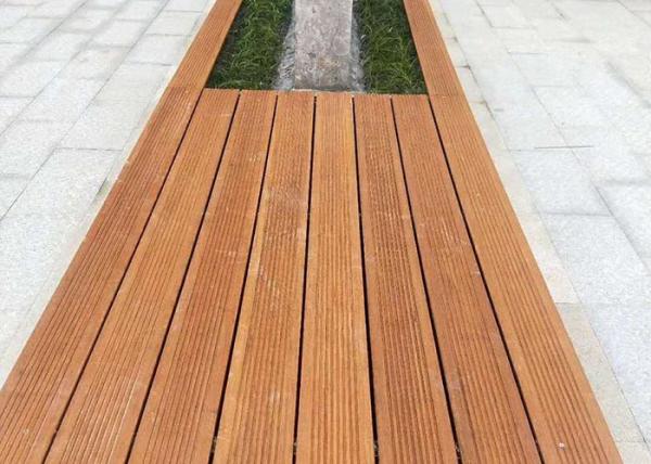 Buy cheap Durable Green Material Bamboo Park Bench Modern Appearance Customized Size from wholesalers