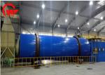 Carbon Steel Steam Tube Dryer , Spent Grain Rotary Industrial Drum Dryer