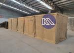 Galvanized Sand Wall Defense Barrier Defense Welded Gabion Mesh Defense Bastion