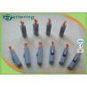Buy cheap 21G Orange Colour Automatic Button Type Safety Blood Lancet Sterile Blood Sample Needle Asepsis Blood Collector from wholesalers