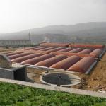 Red Mud Reinforced Membrane Biogas Cover On Lagoon UV protection