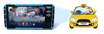 Taxi Monitoring Car Video DVR 4 Channels GPS 4G WiFi AEBI LCD Display 1024*600
