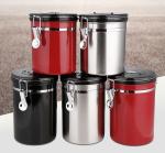 500g Stainless Steel Essential Barista Tools Coffee Airtight Canister With Co2