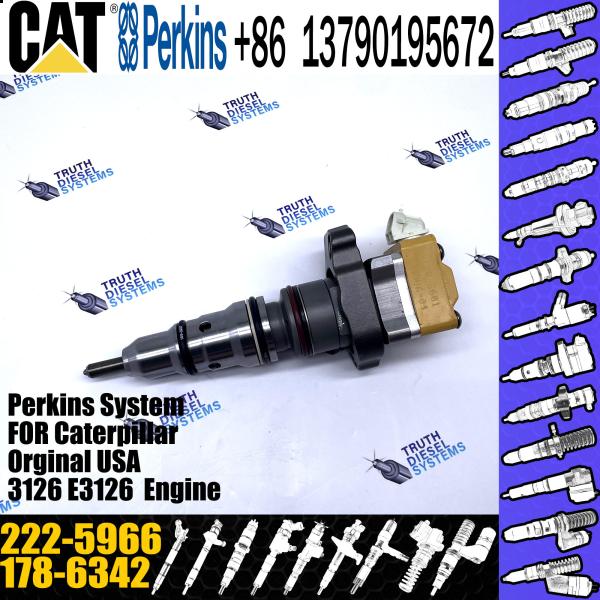 Diesel Machinery Parts Fuel Injector 178-6342 128-6601 222-5966 for E325C 3126
