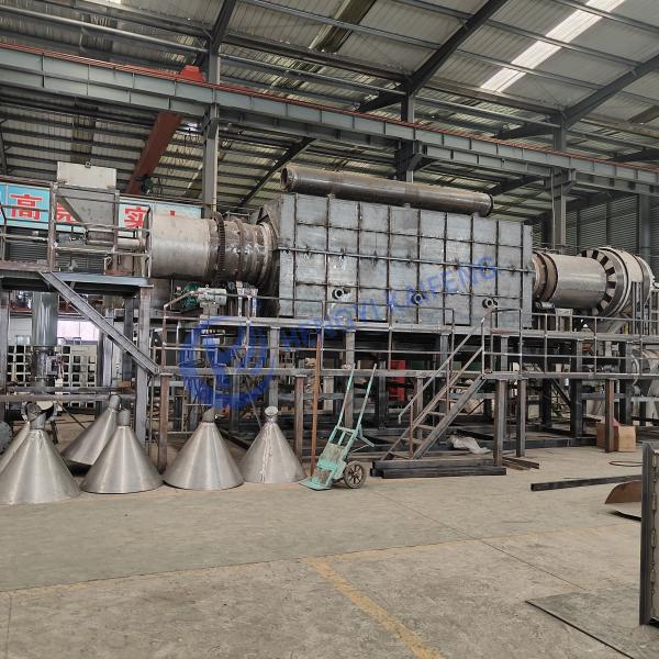 Buy cheap 304 Stainless Steel Carbonization Stove Plc Control System Roller Cooling Machine from wholesalers