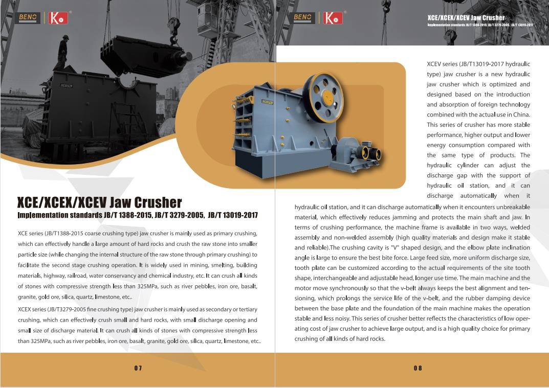 High Efficiency Jaw Rock Crusher For Mining And Construction 50-150TPH