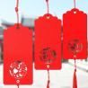 Buy cheap Ecofriendly Wooden Prayer Cards Temple Decoration Hangtags Scenic Spots Wishing Cards from wholesalers