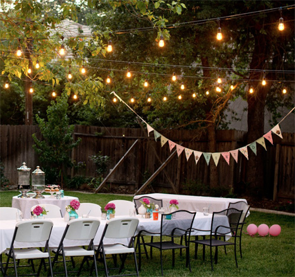 IP65 15M LED S14 String Lights Waterproof E27 Warm LED Retro Edison Filament Bulb Outdoor Street Garden Patio Festoon Lighting