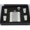 Buy cheap Pretty Kitchen Household Items 4 Cups 1 Funnel 6 Oz Metal Hip Flask from wholesalers