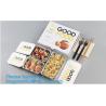 Buy cheap Food grade aluminium foil container/ carryout lunch box/tray with Cardboard Lid,airline foil food container bagplastics from wholesalers