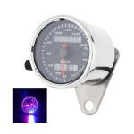 0-160km/H 12V Vintage Digital Motorcycle Meter Metal Case OEM Accecpted