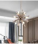 Modern Spuknit Chandelier Lighting Living Room Crystal Hanging Lights Decoration