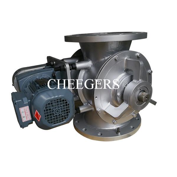 Buy cheap 25L 16 Tons/h Pneumatic Air Lock Bulk Materials Discharge Rotary Valve from wholesalers
