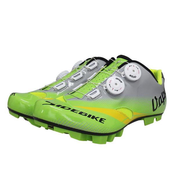 Buy cheap Adjustable Self Quick Lace Waterproof Cycling Footwear / Fast Cycling Anti Skid Bike Shoes from wholesalers