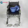 Buy cheap Versatile Folding Steel 2 In 1 Commode Wheelchair With PU Leather Seat from wholesalers
