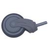 Buy cheap 5 Inch TPR Thread Stem Tread Casters Medical Bed Caster Wheels from wholesalers