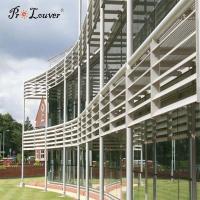 Buy cheap China wholesale Aerofoil fixed sun louver screen,Exterior Aerofoil screen product