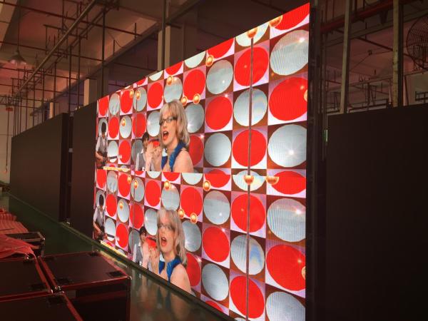 Quality P4.81 Indoor Rental Led display board , large LED screen rental for sale