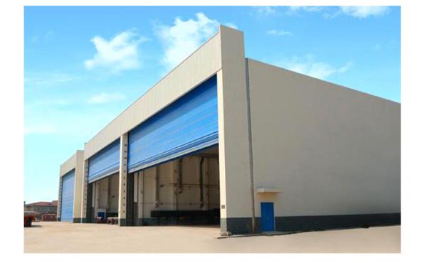 Buy cheap Temporary 380V 50HZ Airplane Hangar Doors With Wire Rope Hoist And Safety Sensor from wholesalers