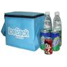Buy cheap Portable Nonwoven Insulated Cooler Bags For Promotional , Grey / Blue from wholesalers