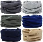 Print Scarf Plush Animal Printing Face Cover Plain Bandanas