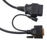 Buy cheap PA66 ABS PVC OBD2 diagnostic cable , Male To Db15 Extension Cable from wholesalers