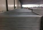 Yellow PVC Coated Hot Dipped Galvanized Temporary Fencing Panels 2100mm x 2400mm