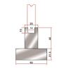 Buy cheap YS40.14 Hydraulic Press Brake Die Holder For Cnc Bending Machines from wholesalers
