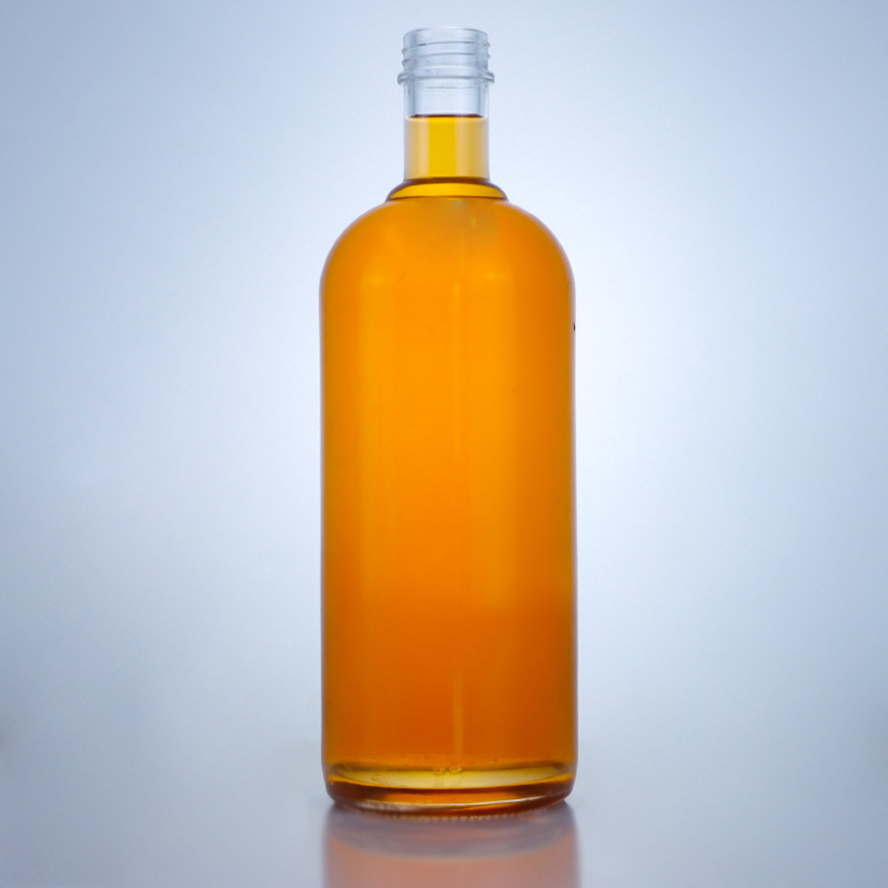 500ml 700ml 1000ml Glass Liquor Bottles with Cork Top or Screw Top Clear or Customized