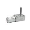 Buy cheap Threaded Shaft Square Gear Box Motor 24V High Torque 150rpm from wholesalers