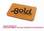 Wholesale Custom Leather Badge Factory Embossed Pu Leather Label Clothing