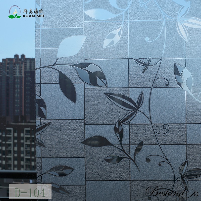 3-5 Days Leading Time Easy to Install No Glue PVC Static Film for Frosted Window and Glass Door