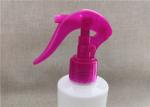 Rose Red Household Mini Trigger Sprayer 0 . 3CC Dosage Output High Compatibility