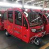 Buy cheap Chinese Big Space 3 Wheel Electric Car For Elder People Pedicab for passenger electric closed tricycle from wholesalers