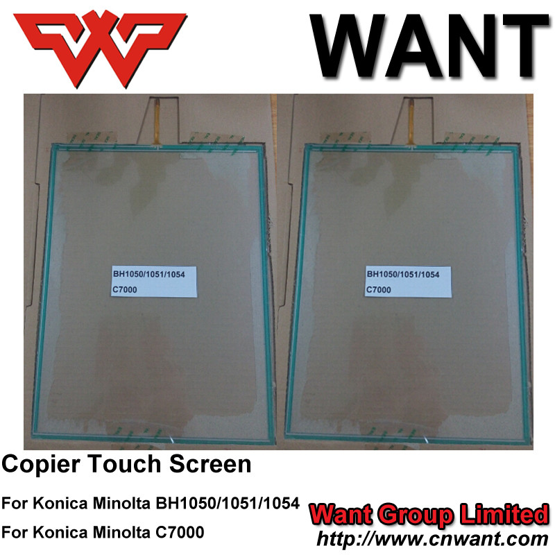 Free ship C5500 C6500 BH1050 1050 bh920 bh950 920 950 Hight Quality Touch Screen panel Copier Parts For Konica Minolta