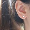 Buy cheap Children'S Dinosaur Gold Plated Stud Earrings 925 Sterling Silver Mini from wholesalers