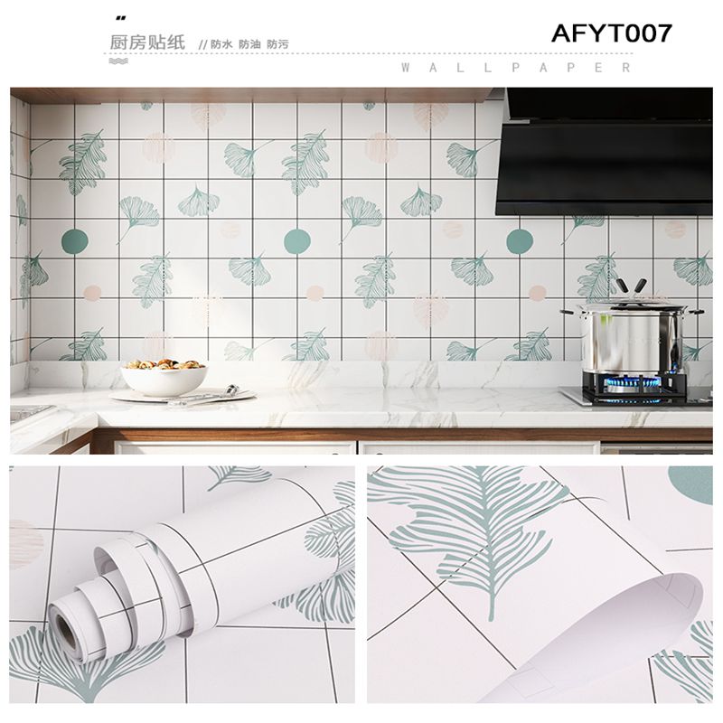 Korean Design Waterproof Textured Wallpaper for Mosaic Ceramic Tile Brick PVC and Waterproof