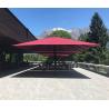 Buy cheap Outdoor Commercial 5M 6M 7M Square Garden Parasol Umbrella With LED Lights from wholesalers