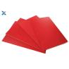 Buy cheap ISO FCC Red Coloured Acrylic Sheet Extruded Plexiglass Board from wholesalers