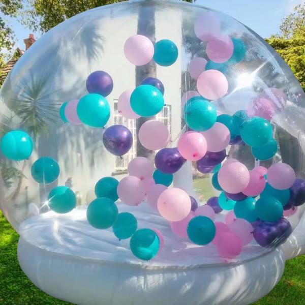Buy cheap Clear Transparent Tent Inflatable Dome Bubble House for Balloons Flying Inside PVC from wholesalers