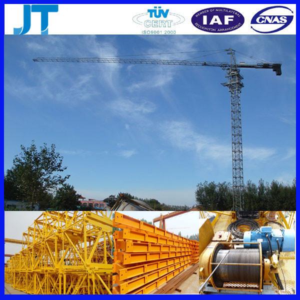 Buy cheap China good tower crane suppliers YX5613 56m boom tower crane from wholesalers