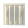 Buy cheap Customized Logo White Louvre Grill Essential Accessory for Fixed Square Air Condition from wholesalers