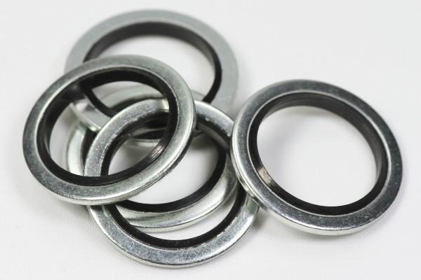 Buy cheap Joints Hydraulic Oil Metal Bonded Washer Seals Anti Leakage 2mm Thickness from wholesalers