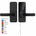 Buy cheap Multi Language Smart Fingerprint Lock Department Fingerprint Door Lock Bedroom from wholesalers