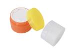 50g Empty Round Shape Leak Proof 51mm Cosmetic Cream Jars With Lid Spoon