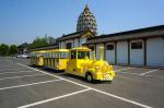 Eco Friendly 42 Passenger Electric Trackless Train For Sightseeing Customized