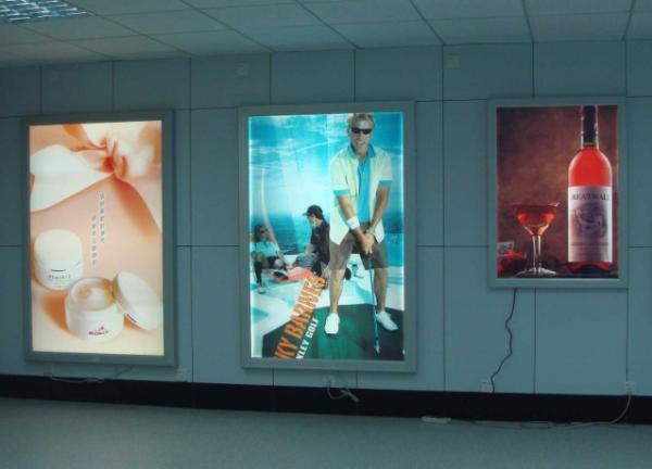 Buy cheap 28mm Single side super slim aluminum led advertising light box from wholesalers