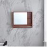 Buy cheap Removable Hanger 3mm Thick Bathroom Makeup Mirror Rubber Wood from wholesalers