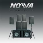 Indoors / Outdoor Real Sound Professional Audio Systems For Living Show